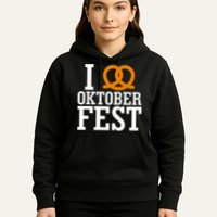 I Heart Oktoberfest Pretzel Hoodie