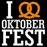 I Heart Oktoberfest Pretzel Hoodie