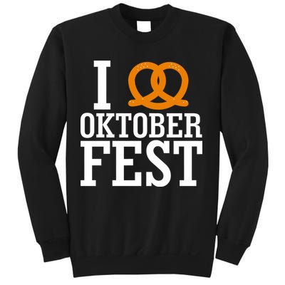 I Heart Oktoberfest Pretzel Sweatshirt