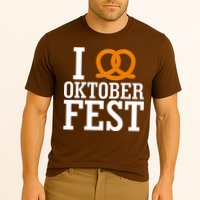 I Heart Oktoberfest Pretzel Cooling Performance Crew T-Shirt