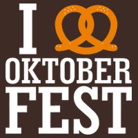 I Heart Oktoberfest Pretzel Cooling Performance Crew T-Shirt