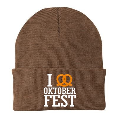 I Heart Oktoberfest Pretzel Beanie
