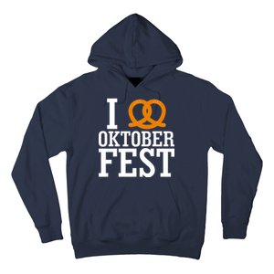 I Heart Oktoberfest Pretzel Hoodie