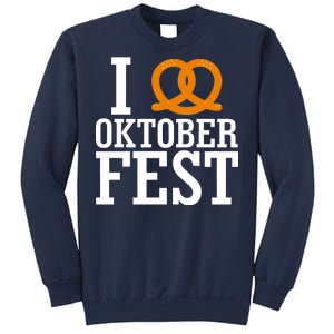 I Heart Oktoberfest Pretzel Sweatshirt