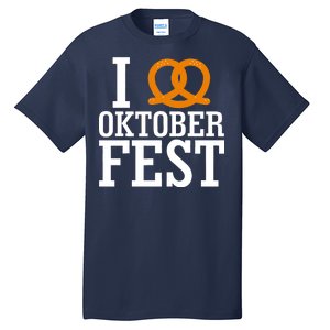 I Heart Oktoberfest Pretzel Tall T-Shirt