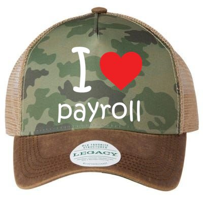 I Heart Payroll Legacy Tie Dye Trucker Hat