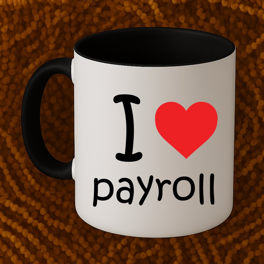 I Heart Payroll Mug