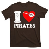 I Heart Pirates T-Shirt T-Shirt