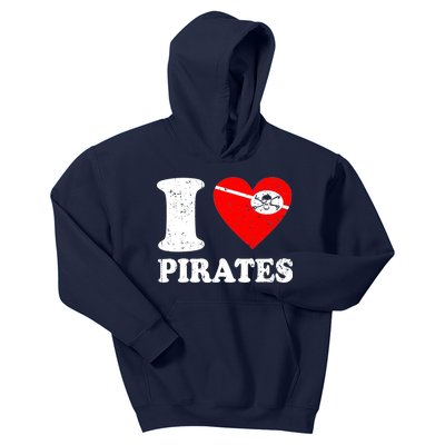 I Heart Pirates T-Shirt Kids Hoodie