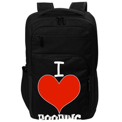 I Heart Pooping and Texting Impact Tech Backpack