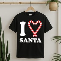 I Heart Santa Candy Cane T-Shirt