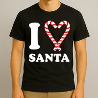 I Heart Santa Candy Cane T-Shirt
