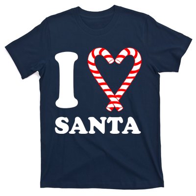 I Heart Santa Candy Cane T-Shirt