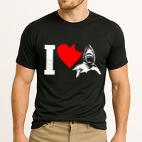 I Heart Sharks Cooling Performance Crew T-Shirt
