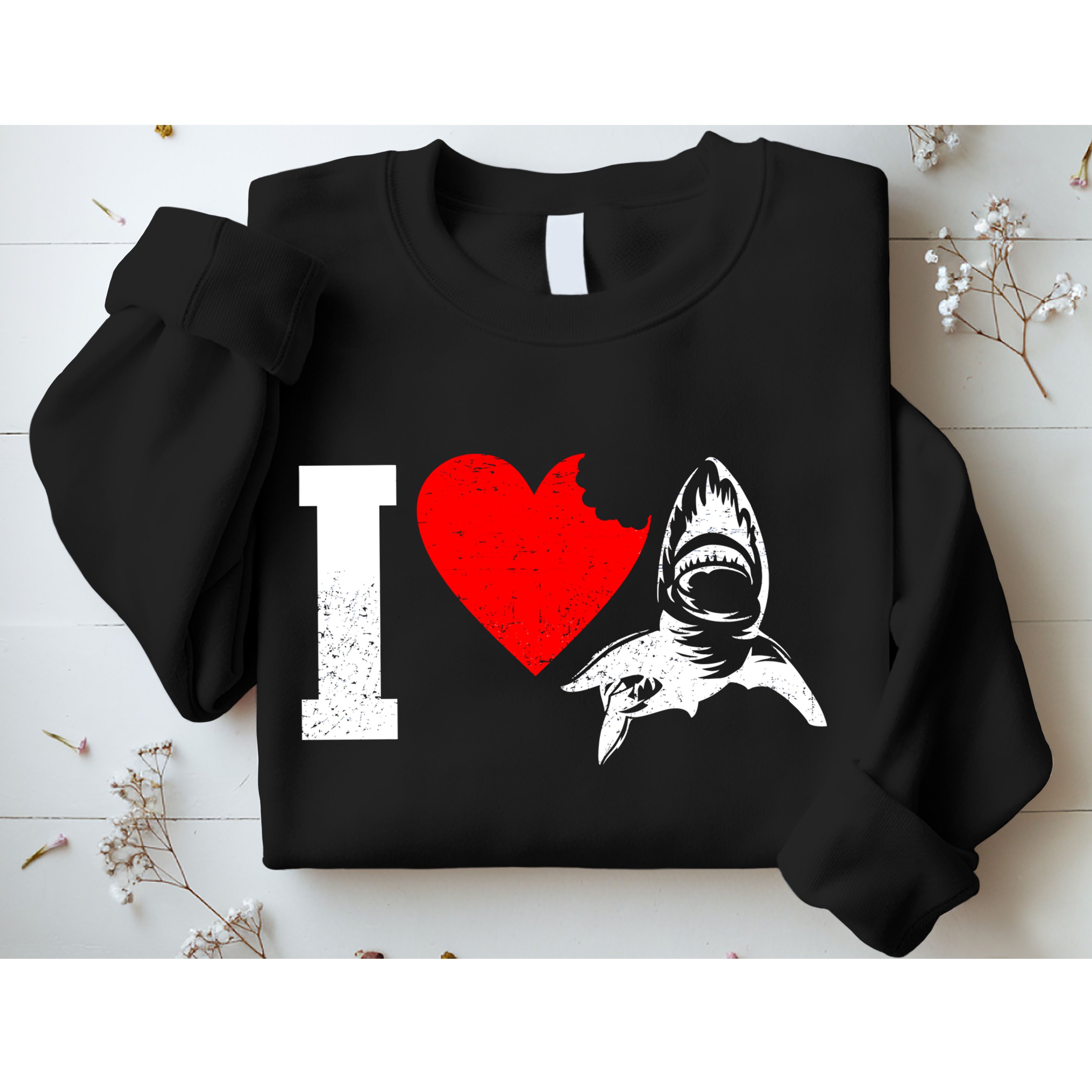 I Heart Sharks Sweatshirt