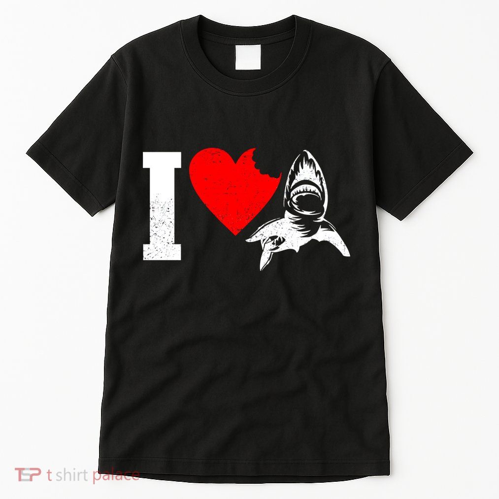 I Heart Sharks Tall T-Shirt