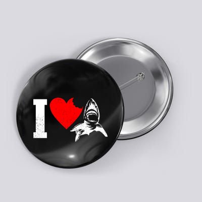 I Heart Sharks Button