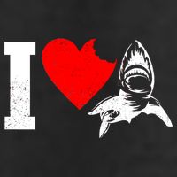 I Heart Sharks 25L Jumbo Tote