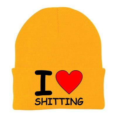 I Heart Shitting Poop Knit Cap Winter Beanie