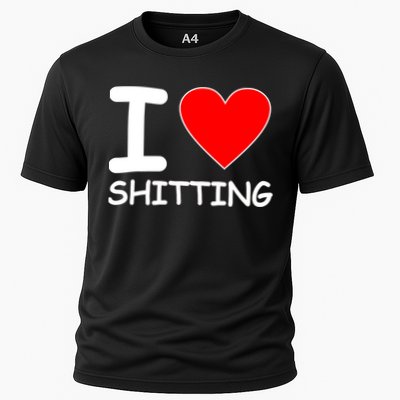 I Heart Shitting Poop Performance Shirt