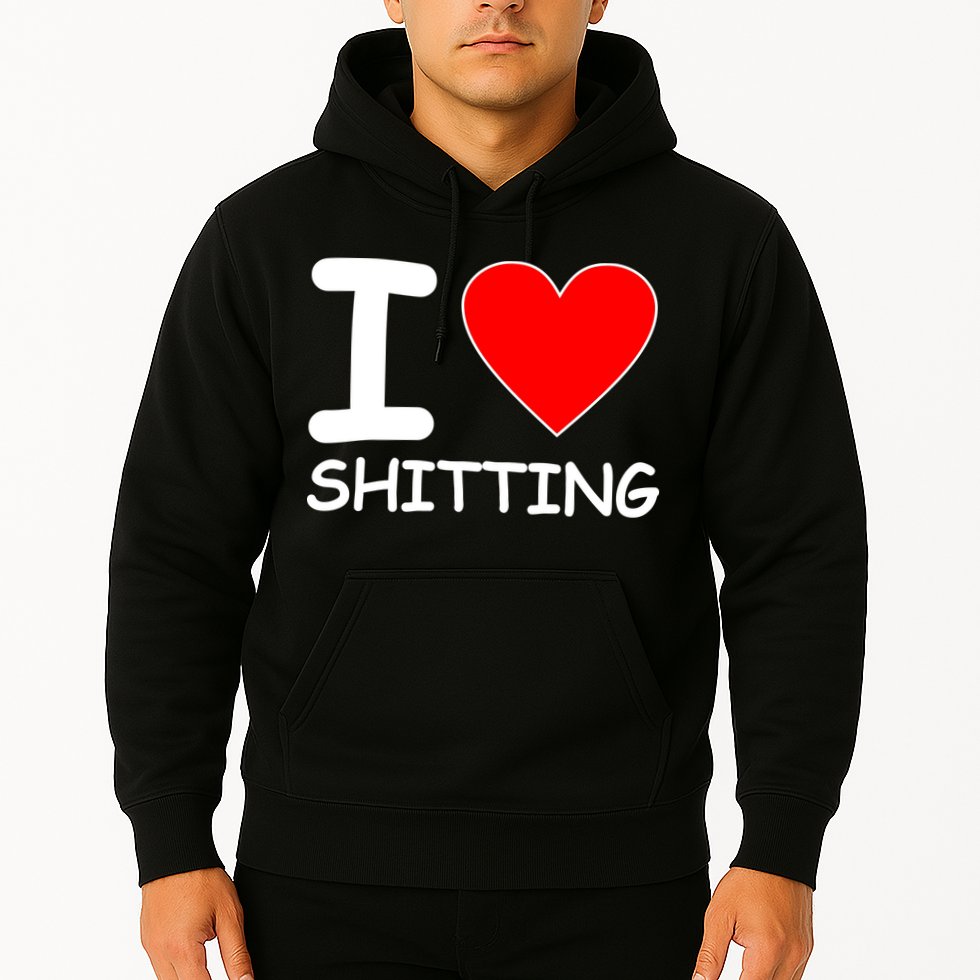I Heart Shitting Poop Hoodie