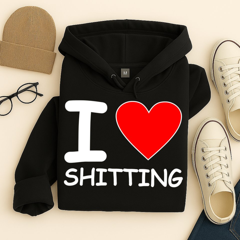 I Heart Shitting Poop Hoodie