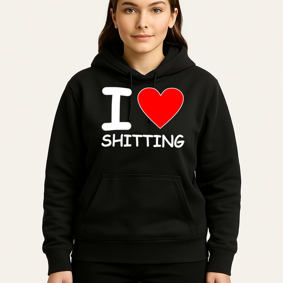 I Heart Shitting Poop Hoodie