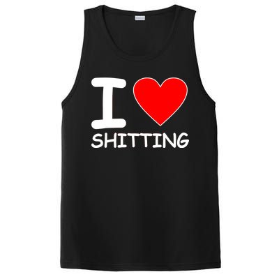 I Heart Shitting Poop PosiCharge Competitor Tank