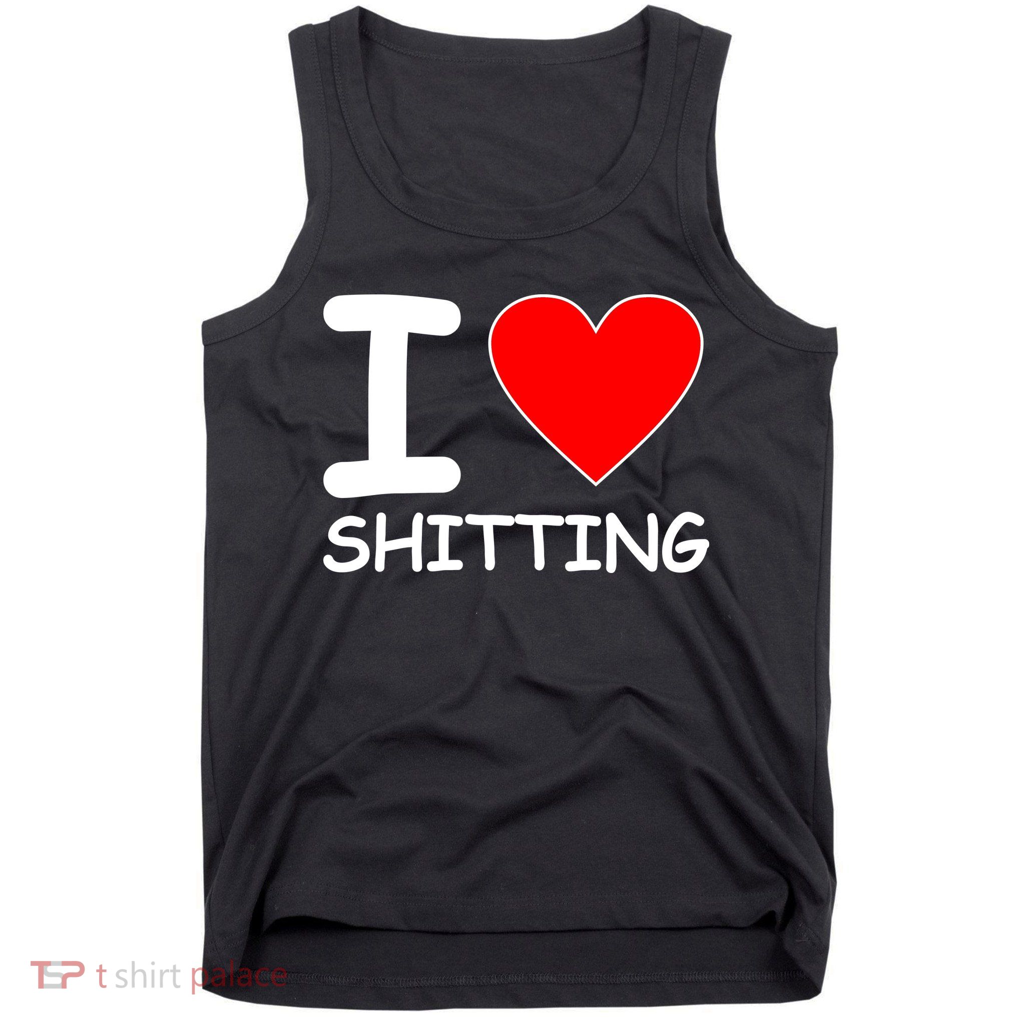 I Heart Shitting Poop Tank Top