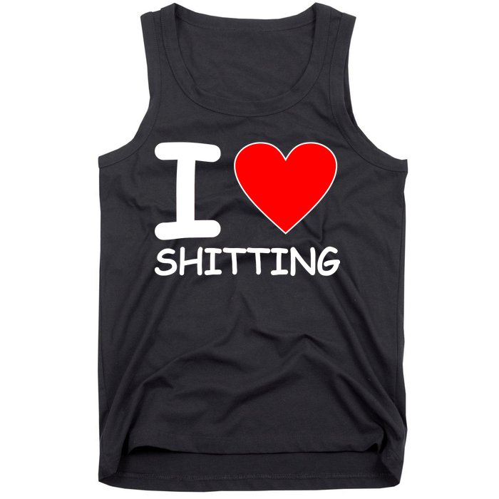 I Heart Shitting Poop Tank Top