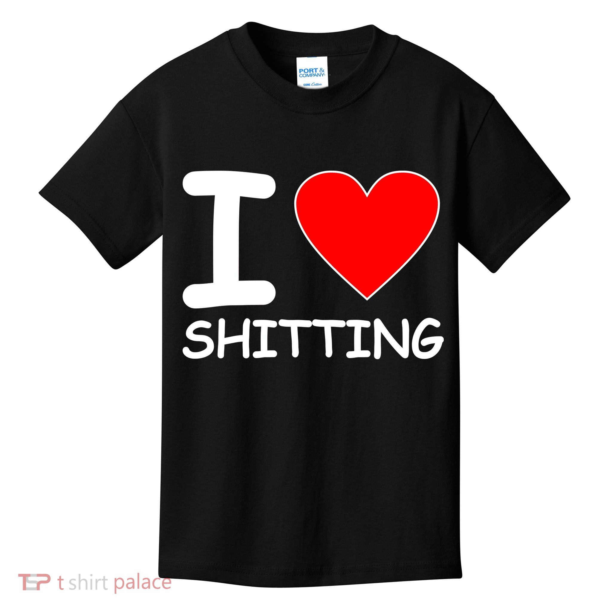 I Heart Shitting Poop Kids T-Shirt