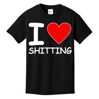 I Heart Shitting Poop Kids T-Shirt