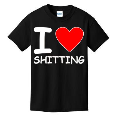 I Heart Shitting Poop Kids T-Shirt