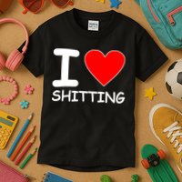 I Heart Shitting Poop Kids T-Shirt