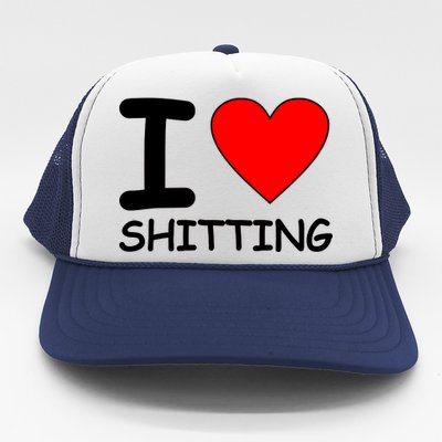 I Heart Shitting Poop Trucker Hat