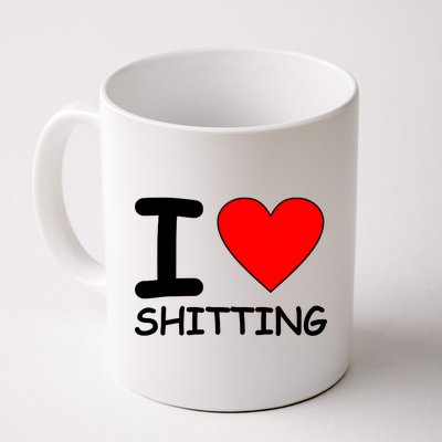 I Heart Shitting Poop Coffee Mug