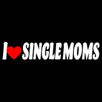 I Heart Single Moms Long Sleeve Shirt