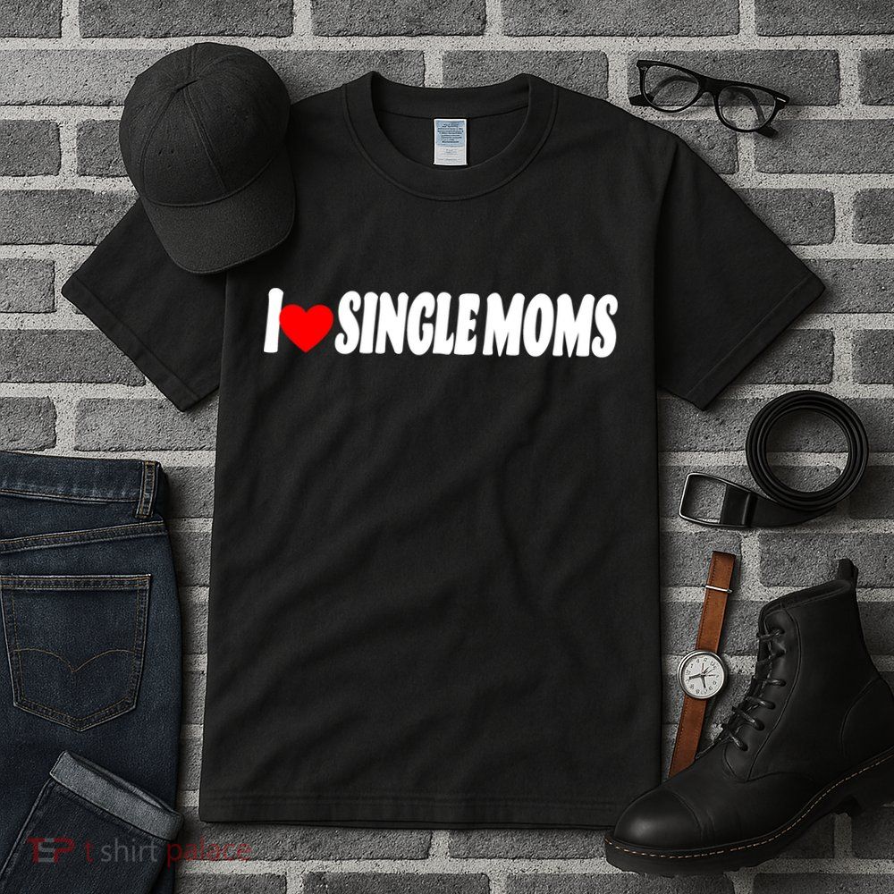 I Heart Single Moms Tall T-Shirt
