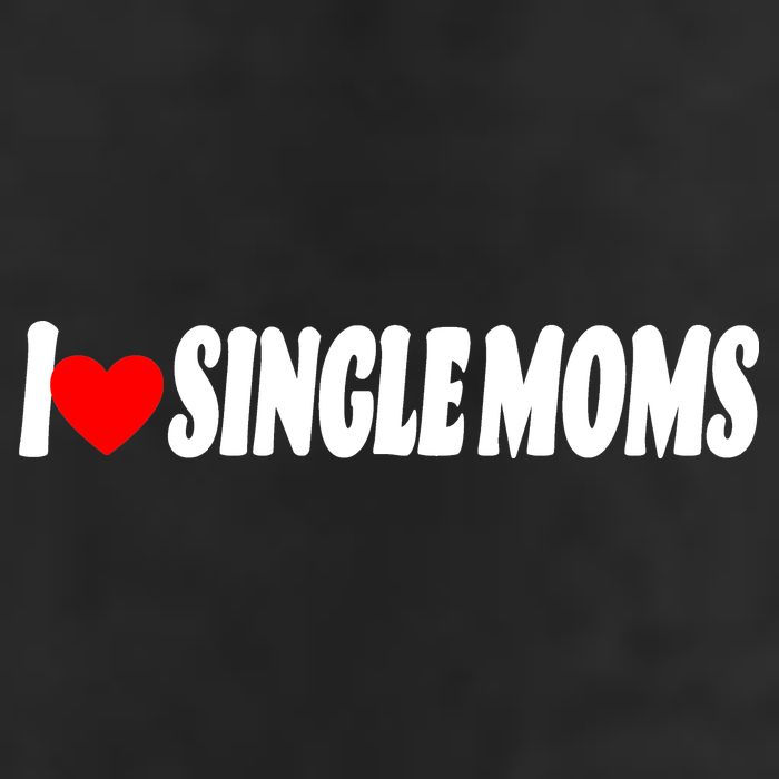 I Heart Single Moms Adult Drive Performance Visor