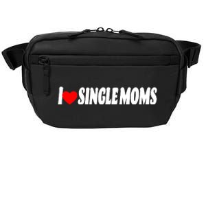 I Heart Single Moms Crossbody Pack