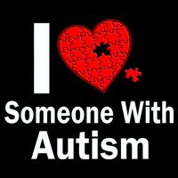 I Heart Someone With Autism Premium T-Shirt