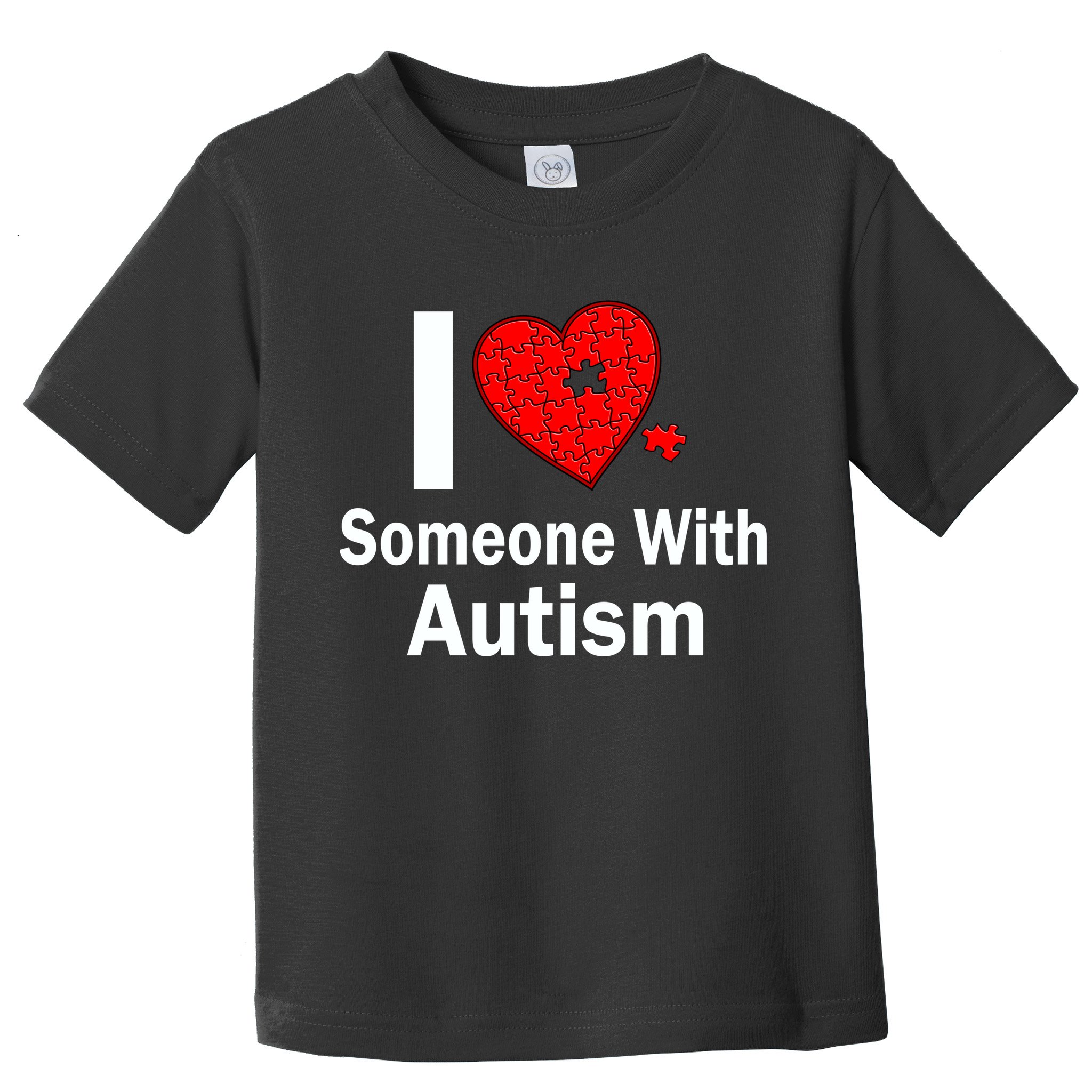 I Heart Someone With Autism Toddler T-Shirt