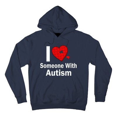 I Heart Someone With Autism Hoodie