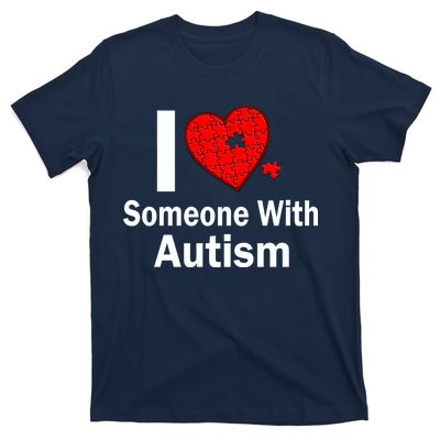 I Heart Someone With Autism T-Shirt