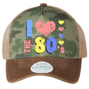 I Heart The 80's Legacy Tie Dye Trucker Hat