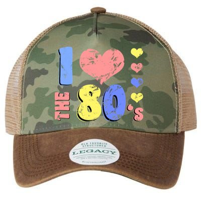 I Heart The 80's Legacy Tie Dye Trucker Hat