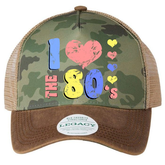 I Heart The 80's Legacy Tie Dye Trucker Hat