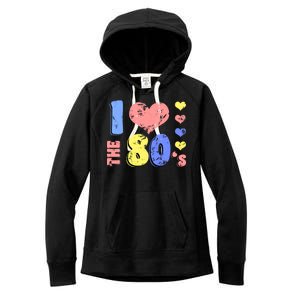 I Heart The 80's Women's Fleece Hoodie