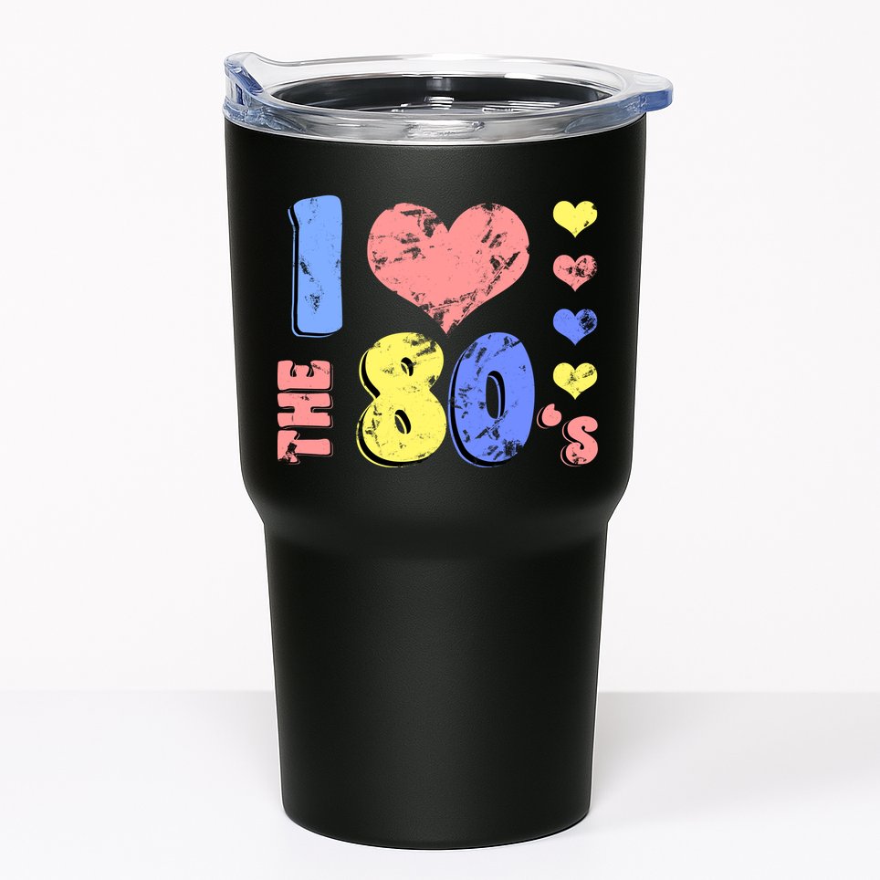 I Heart The 80's Tumbler
