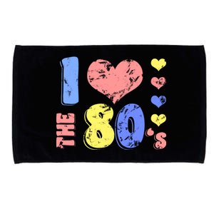 I Heart The 80's Microfiber Hand Towel